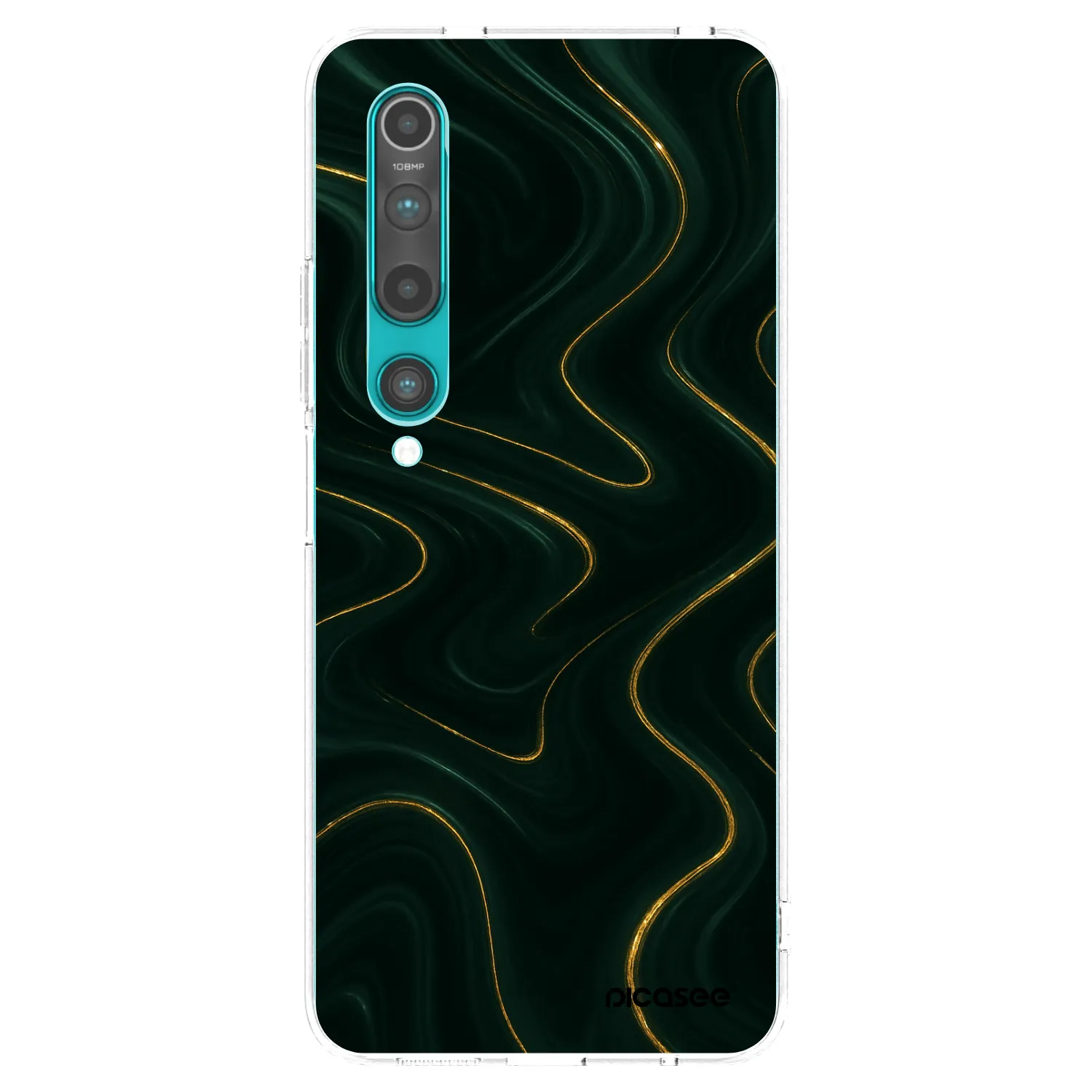 Picasee silikonowe przeźroczyste etui na Xiaomi Mi 10 - Vawes