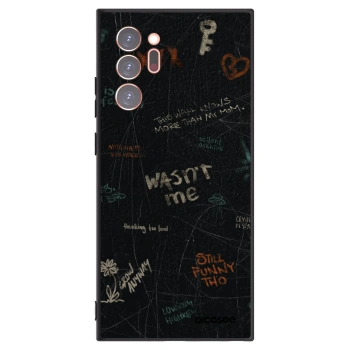 Picasee silikonowe czarne etui na Samsung Galaxy Note 20 Ultra - CONFESSION