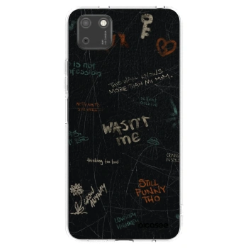 Picasee silikonowe przeźroczyste etui na Huawei Y5P - CONFESSION