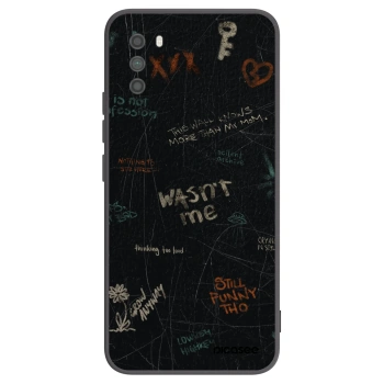 Picasee silikonowe czarne etui na Xiaomi Poco M3 - CONFESSION