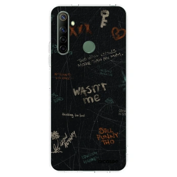 Picasee silikonowe przeźroczyste etui na Realme 6i - CONFESSION