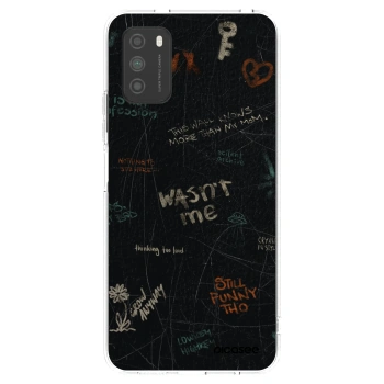 Picasee silikonowe przeźroczyste etui na Xiaomi Poco M3 - CONFESSION