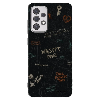 Picasee silikonowe przeźroczyste etui na Samsung Galaxy A52 5G A525F - CONFESSION