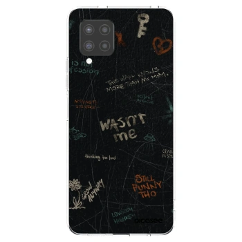 Picasee silikonowe przeźroczyste etui na Samsung Galaxy A42 A426B - CONFESSION