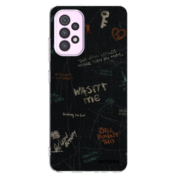 Picasee silikonowe przeźroczyste etui na Samsung Galaxy A32 5G A326B - CONFESSION