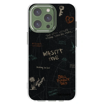 Picasee silikonowe przeźroczyste etui na Apple iPhone 13 Pro - CONFESSION