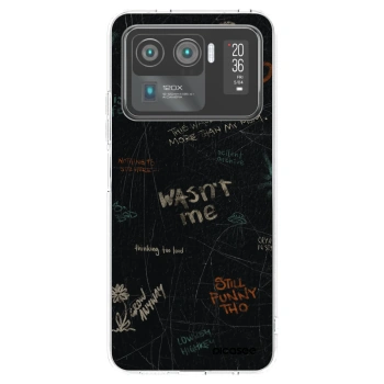 Picasee silikonowe przeźroczyste etui na Xiaomi Mi 11 Ultra - CONFESSION