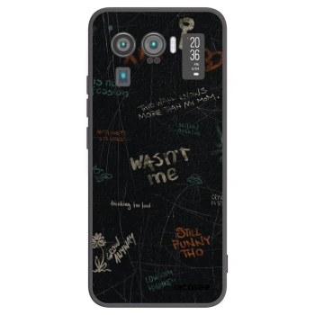 Picasee silikonowe czarne etui na Xiaomi Mi 11 Ultra - CONFESSION