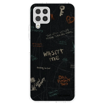 Picasee silikonowe przeźroczyste etui na Samsung Galaxy A22 A225F 4G - CONFESSION