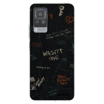 Picasee silikonowe przeźroczyste etui na Vivo X60 Pro 5G - CONFESSION