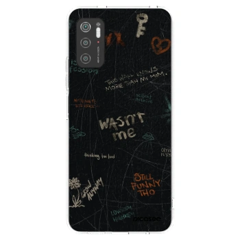 Picasee silikonowe przeźroczyste etui na Xiaomi Poco M3 Pro 5G - CONFESSION