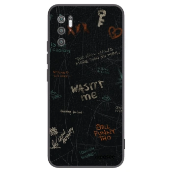 Picasee silikonowe czarne etui na Xiaomi Poco M3 Pro 5G - CONFESSION