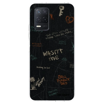 Picasee silikonowe przeźroczyste etui na Realme 8 5G - CONFESSION