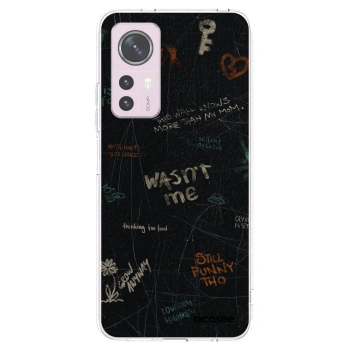 Picasee silikonowe przeźroczyste etui na Xiaomi 12 - CONFESSION