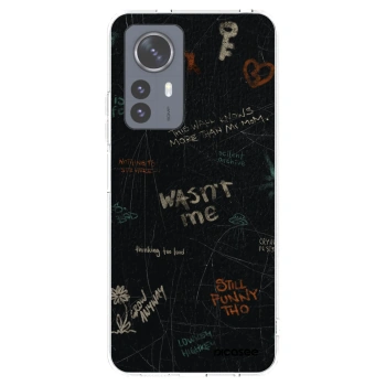Picasee silikonowe przeźroczyste etui na Xiaomi 12 Pro - CONFESSION