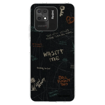 Picasee silikonowe przeźroczyste etui na Xiaomi Redmi 10C - CONFESSION