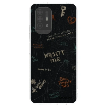 Picasee silikonowe przeźroczyste etui na OPPO A94 5G - CONFESSION