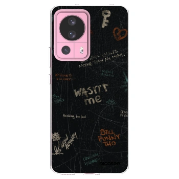 Picasee silikonowe przeźroczyste etui na Xiaomi 13 Lite - CONFESSION