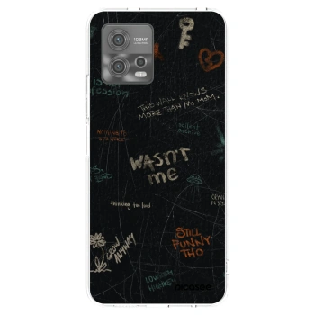 Picasee silikonowe przeźroczyste etui na Motorola Moto G72 - CONFESSION