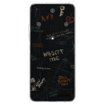 Picasee silikonowe przeźroczyste etui na Honor Magic5 Lite 5G - CONFESSION