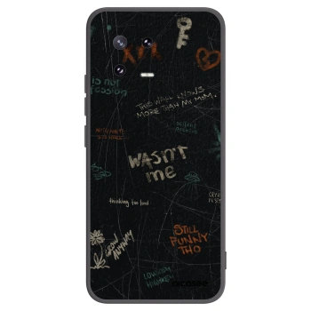 Picasee silikonowe czarne etui na Xiaomi 13 Pro - CONFESSION