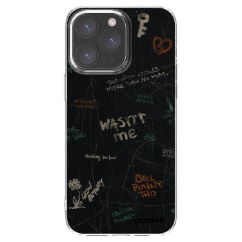 Picasee silikonowe przeźroczyste etui na Apple iPhone 15 Pro Max - CONFESSION