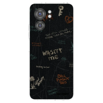 Picasee silikonowe przeźroczyste etui na Motorola Edge 40 - CONFESSION