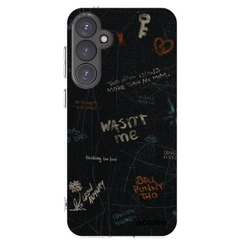 Picasee silikonowe przeźroczyste etui na Samsung Galaxy S23 FE S711B - CONFESSION