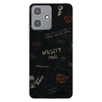 Picasee silikonowe przeźroczyste etui na Xiaomi Redmi 12 5G - CONFESSION