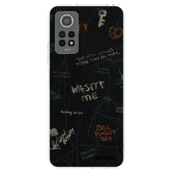Picasee silikonowe przeźroczyste etui na Xiaomi Redmi Note 12 Pro 4G - CONFESSION