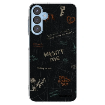 Picasee silikonowe przeźroczyste etui na Samsung Galaxy A15 A156B 5G - CONFESSION