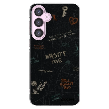 Picasee silikonowe przeźroczyste etui na Samsung Galaxy A55 5G A556B - CONFESSION