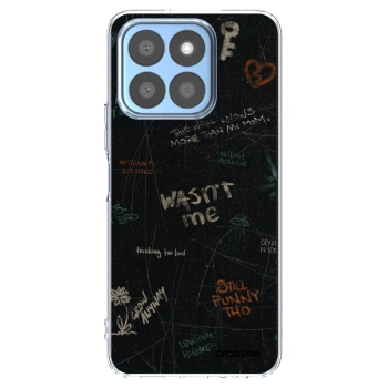 Picasee silikonowe przeźroczyste etui na Honor X8b - CONFESSION