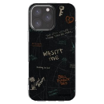 Picasee silikonowe przeźroczyste etui na Apple iPhone 16 Pro Max - CONFESSION