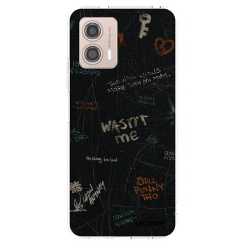 Picasee silikonowe przeźroczyste etui na Motorola Moto G53 5G - CONFESSION