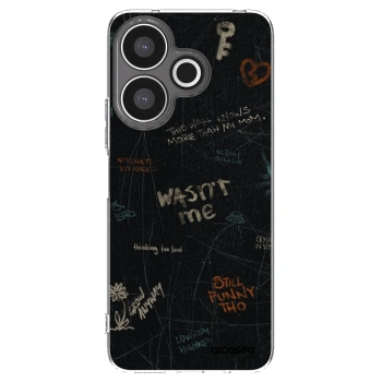 Picasee silikonowe przeźroczyste etui na Xiaomi Redmi 13 4G - CONFESSION