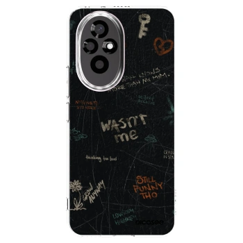 Picasee silikonowe przeźroczyste etui na Honor 200 5G - CONFESSION