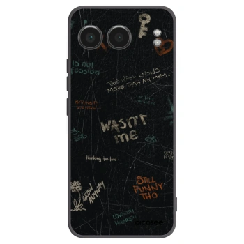 Picasee silikonowe czarne etui na OnePlus Nord 4 - CONFESSION