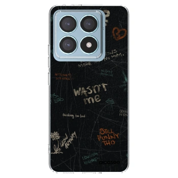 Picasee silikonowe przeźroczyste etui na Xiaomi 14T Pro - CONFESSION