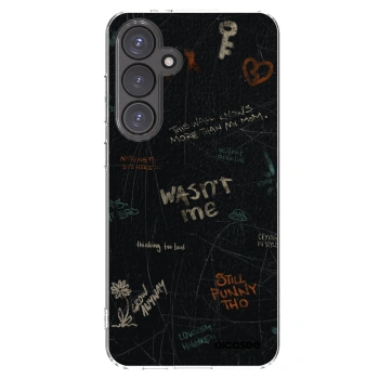 Picasee silikonowe przeźroczyste etui na Samsung Galaxy S24 FE S721B - CONFESSION