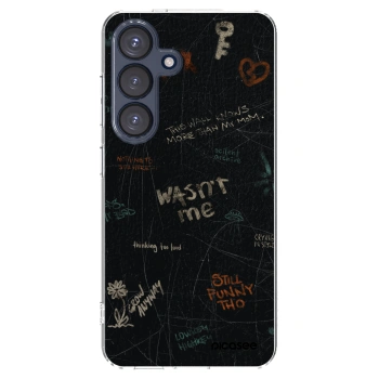 Picasee silikonowe przeźroczyste etui na Samsung Galaxy S25 5G - CONFESSION
