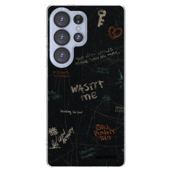 Picasee silikonowe przeźroczyste etui na Samsung Galaxy S25 Ultra 5G - CONFESSION