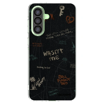 Picasee silikonowe przeźroczyste etui na Samsung Galaxy A26 5G A266B - CONFESSION