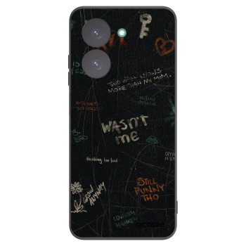 Picasee silikonowe czarne etui na Xiaomi Redmi A5 - CONFESSION