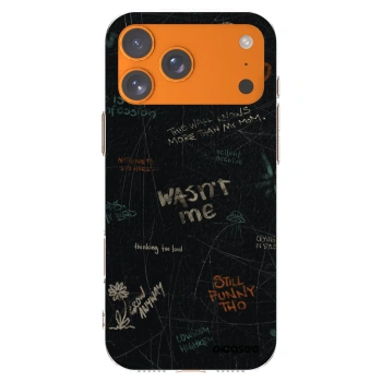 Picasee silikonowe przeźroczyste etui na Apple iPhone 17 Pro Max - CONFESSION