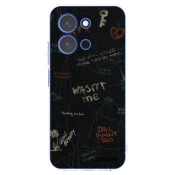 Picasee silikonowe przeźroczyste etui na Xiaomi Redmi 15C 4G - CONFESSION