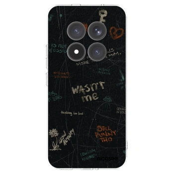 Picasee silikonowe przeźroczyste etui na Xiaomi Redmi Note 15 Pro+ - CONFESSION