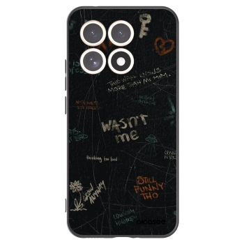 Picasee silikonowe czarne etui na Xiaomi 15T - CONFESSION