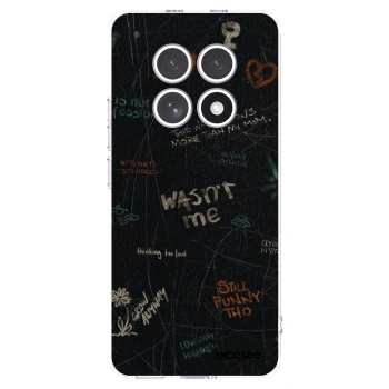 Picasee silikonowe przeźroczyste etui na Xiaomi Redmi Note 15 4G - CONFESSION