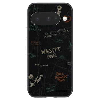Picasee silikonowe czarne etui na Google Pixel 10 - CONFESSION
